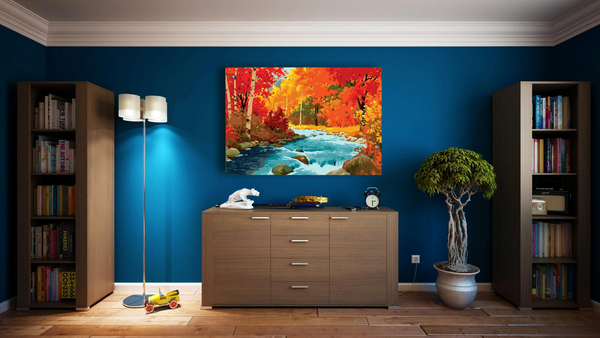 How to Style Your Finished Art in Your Home